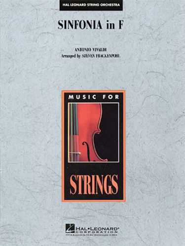 einband Sinfonia in F Hal Leonard