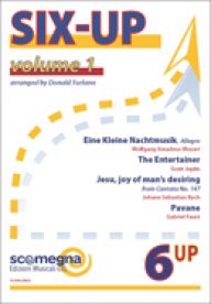 einband SIX-Up Vol.1 - Set Concert Band : Partition + 40 Parties Scomegna