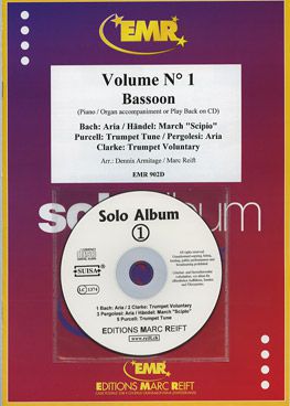 einband Solo Album Vol.01 + Cd Marc Reift