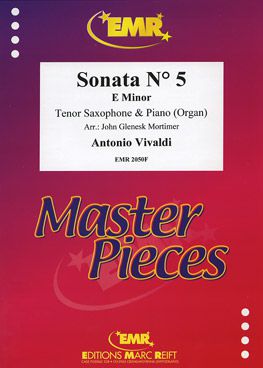 einband Sonata N5 In E Minor Marc Reift