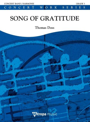 einband Song of Gratitude De Haske