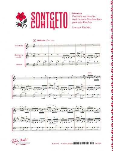 einband SONTCETO Trio d'anches Editions Robert Martin