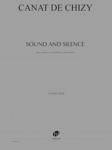 einband Sound and Silence Editions Henry Lemoine