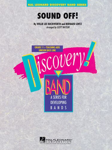 einband Sound Off Hal Leonard