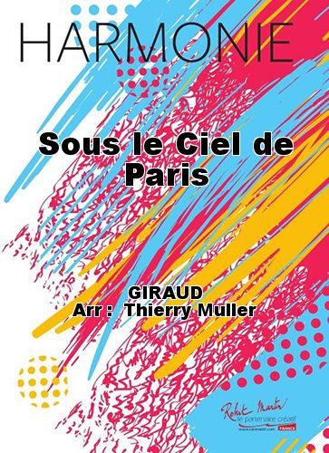 einband Sous le Ciel de Paris Martin Musique