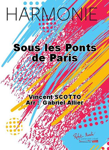 einband Sous les Ponts de Paris Robert Martin