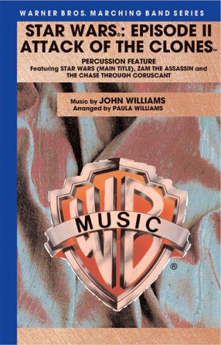 einband Star Wars: Episode II Attack of the Clones Percussion Feature (Medley) Warner Alfred