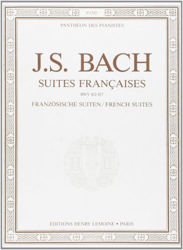 einband Suites franaises Editions Henry Lemoine