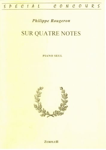 einband Sur 4 Notes Editions Robert Martin