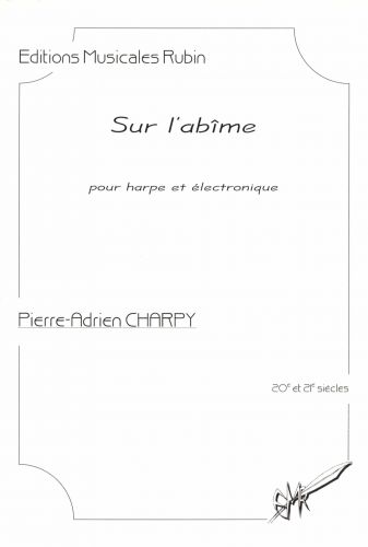 einband Sur l'abme pour harpe et lectronique Rubin