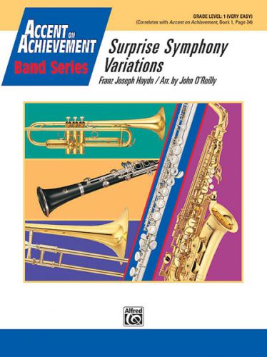 einband Surprise Symphony Variations ALFRED