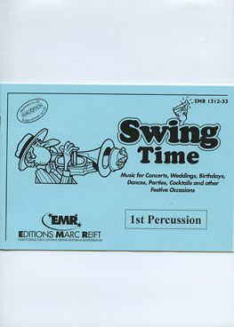 einband Swing Time (1st Percussion) Marc Reift
