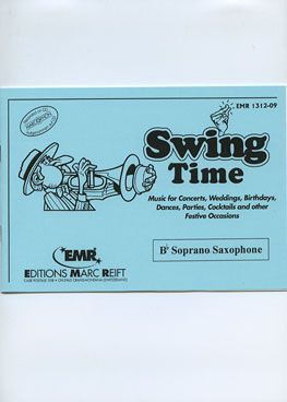 einband Swing Time (Bb Soprano Sax) Marc Reift