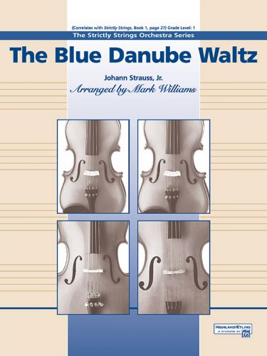 einband The Blue Danube Waltz ALFRED