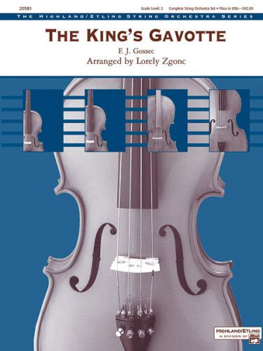 einband The King's Gavotte ALFRED