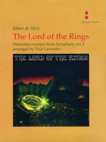 einband The Lord of the Rings (Excerpts Orchestra) Amstel Music