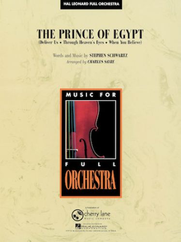 einband The Prince of Egypt Cherry Lane Music Company