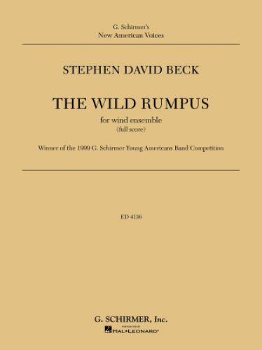 einband The Wild Rumpus Schirmer
