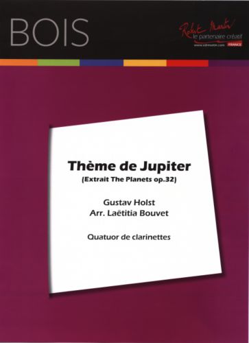 einband THEME DE JUPITER - Extrait The Planets Op 32 Robert Martin