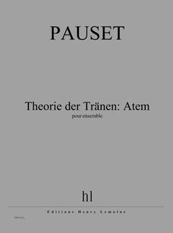 einband Theorie der Trnen: Atem Editions Henry Lemoine
