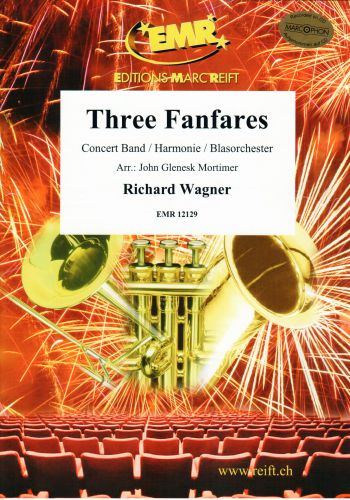 einband Three Fanfares Marc Reift