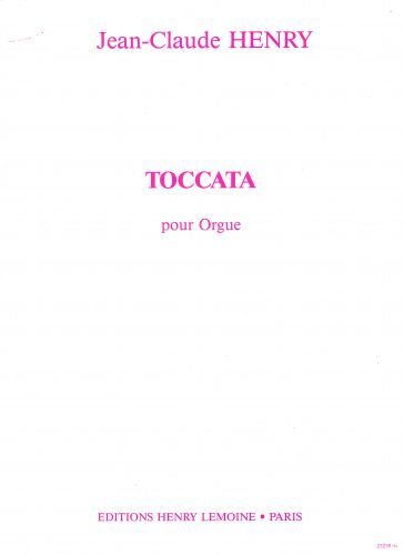 einband Toccata Editions Henry Lemoine