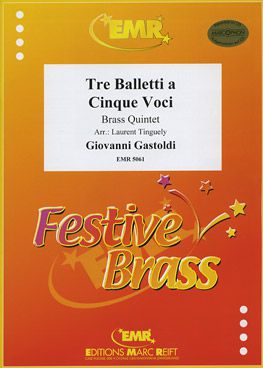 einband Tre Balletti a Cinque Voci Marc Reift