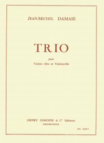 einband Trio Editions Henry Lemoine