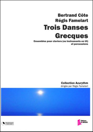einband Trois danses Grecques Dhalmann