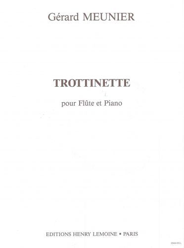 einband Trottinette Editions Henry Lemoine