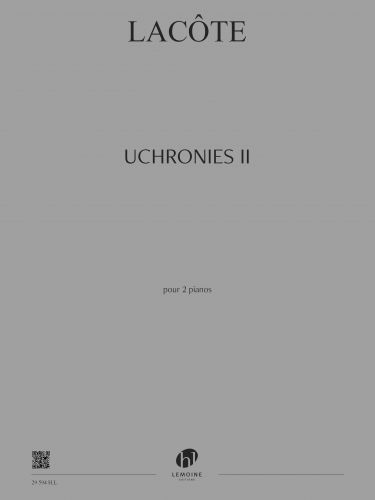 einband Uchronies (II) Editions Henry Lemoine