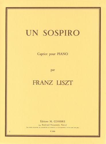 einband Un sospiro (Caprice po�tique n�3) Combre