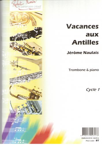 einband Vacances Aux Antilles Robert Martin