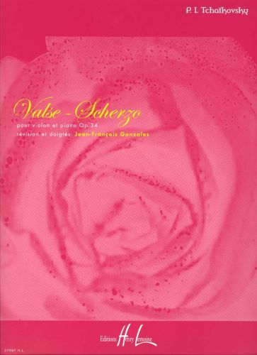 einband Valse-Scherzo Op.34 Editions Henry Lemoine