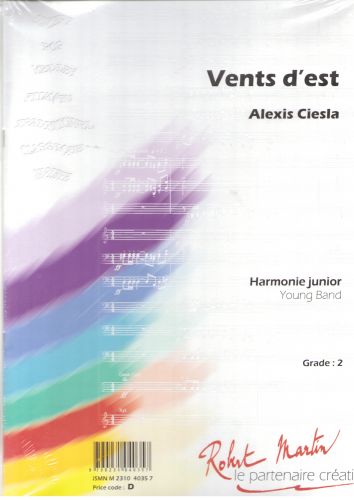 einband Vents d'Est (Orchestre) Robert Martin
