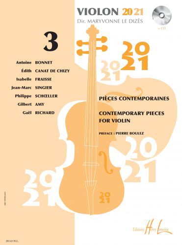 einband Violon 20-21 Vol.3 Editions Henry Lemoine