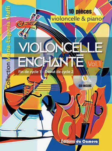 einband VIOLONCELLE ENCHANTE VOL 1 DA CAMERA