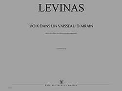einband Voix dans un vaisseau d'Airain Editions Henry Lemoine