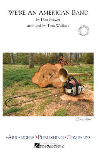 einband We're an American Band Arrangers' Publishing Company