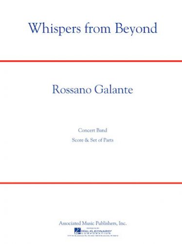 einband Whispers from Beyond Schirmer