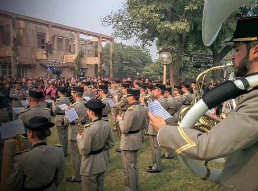 musique infanterie lyon en inde