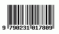 Strichcode Suite Baromtrique, 4 Fltes